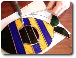 Stained glass workshop