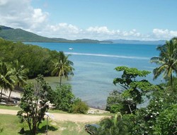View from Portland Roads Beach Shack
