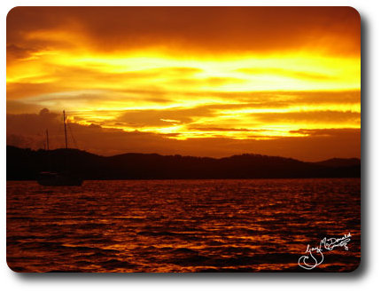 Sunset over the Endeavour River