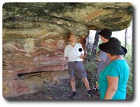 Mushroom rock aboriginal art gallery