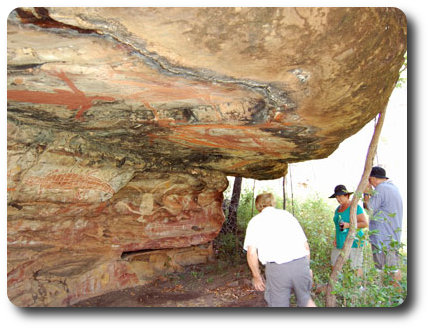 Mushroom Rock Art