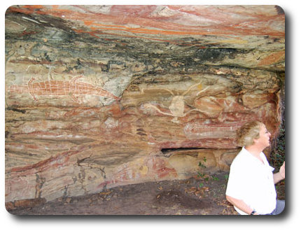 Mushroom Rock Art