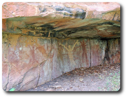 Mushroom Rock Art