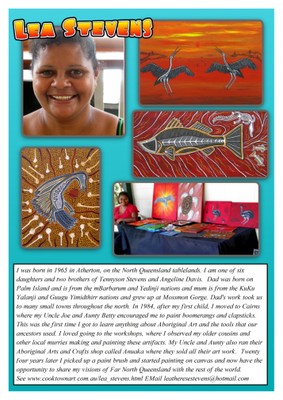 Lea Ambrum Stevens - Artists Profile