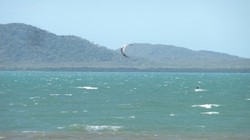 Kite surfing at Walker Bay