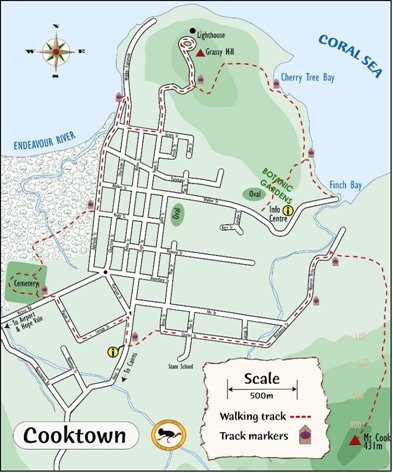 Scenic Rim Walking Trail Map