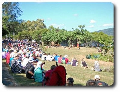 Reenactment audience