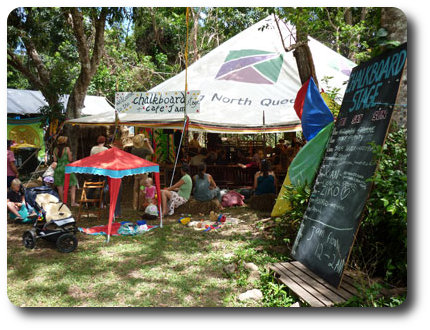 Chalkboard Cafe Tent