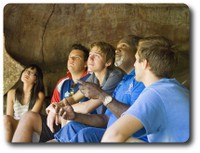 Aboriginal rock art tour