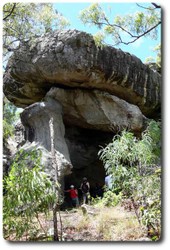 Aboriginal rock art tour