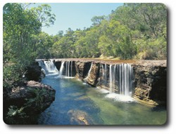Eliot Falls, Heathlands, Queensland. Courtesy of Tourism Queensland