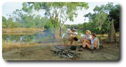 Kalpowar Crossing Camping Lakefield National Park. Courtesy of Tourism Queensland