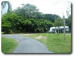 Camping ground at Orchid Caravan Park